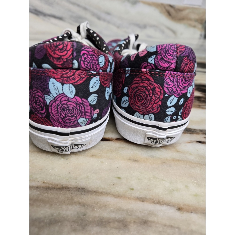 VANS DOHENY ROMANTIC‎ FLORAL Skate shoes sneakers women 10 Roses - Picture 4 of 9